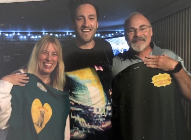 Shirts he made for Uncle Jim and Aunt Christina